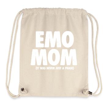 Emo Mom - Einzigartiges Geschenk - Emo Mama - Stanley/Stella recycelter Gym Bag - Naturweiß - Vorne