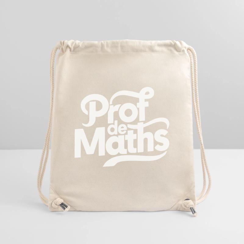 Prof de maths Sac à cordon recyclé Stanley/Stella