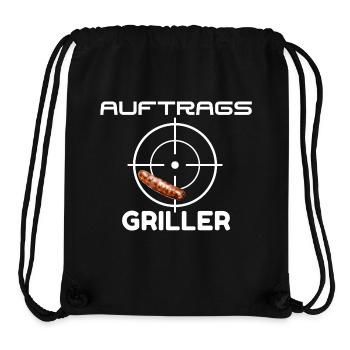 Contract Griller Grillmaster T-Shirt - Stanley/Stella Recycled Gym Bag - black - Front