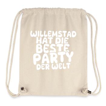 Holiday destination Willemstad - Stanley/Stella Recycled Gym Bag - natural - Front