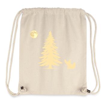 Fuchs im Wald - Geschenkidee - Stanley/Stella recycelter Gym Bag - Naturweiß - Vorne