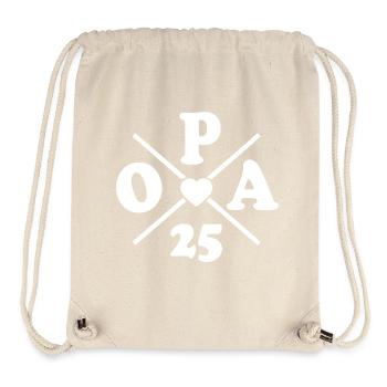 Opa 2025 - Stanley/Stella recycelter Gym Bag - Naturweiß - Vorne