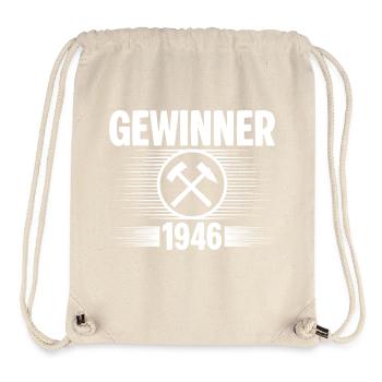 Erzgebirge Gewinner - Stanley/Stella recycelter Gym Bag - Naturweiß - Vorne