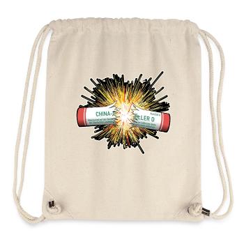Firecracker Pyro - Stanley/Stella Recycled Gym Bag - natural - Front
