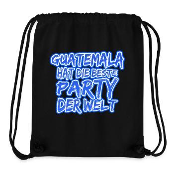 Guatemala Guatemala - Stanley/Stella recycelter Gym Bag - Schwarz - Vorne