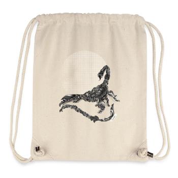 Skorpion Sternzeichen - Stanley/Stella recycelter Gym Bag - Naturweiß - Vorne