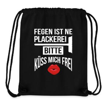 Fegen zum 30. Geburtstag - Küss mich frei - Stanley/Stella recycelter Gym Bag - Schwarz - Vorne
