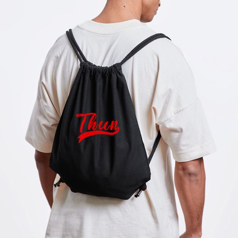 Thun Script Red Logo Stanley/Stella Recycled Gym Bag