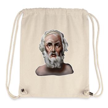 Homer Antiker Dichter - Stanley/Stella recycelter Gym Bag - Naturweiß - Vorne