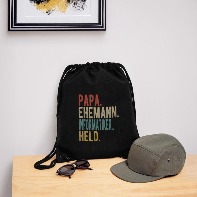 Informatiker Papa Ehemann Held Stanley/Stella recycelter Gym Bag