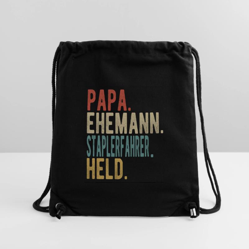 Staplerfahrer Papa Ehemann Held Stanley/Stella recycelter Gym Bag