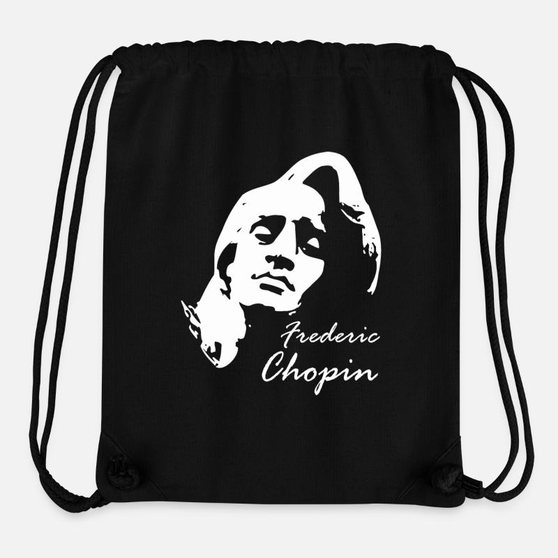 Chopin Frederic - Stanley/Stella Recycled Gym Bag - black