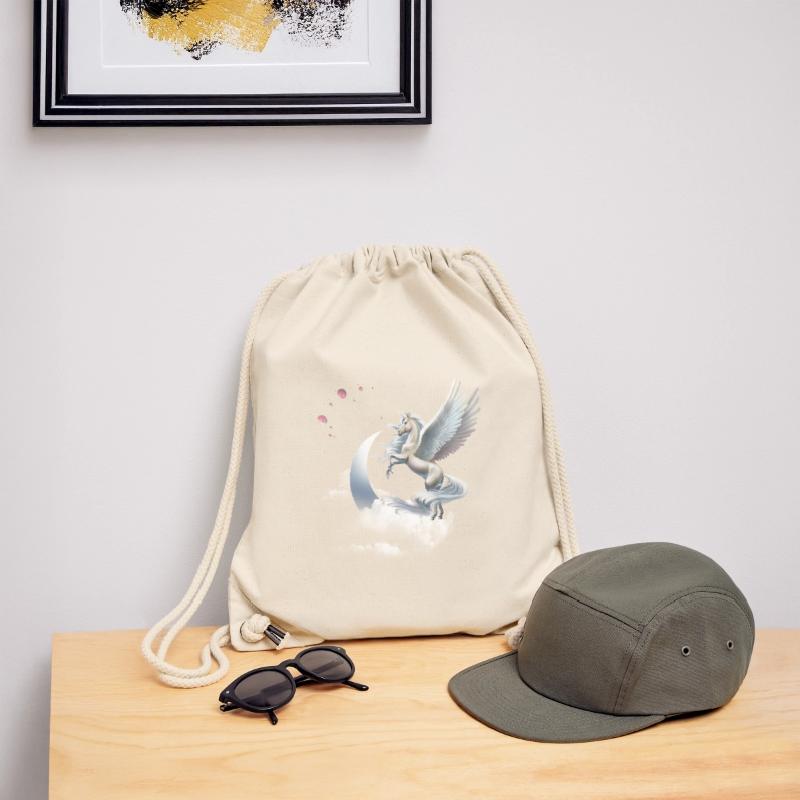 Einhorn oder Pegasus Fliegendes Pferd Stanley/Stella recycelter Gym Bag