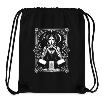 Victorian Tarot Chart - Stanley/Stella Recycled Gym Bag - black - Front