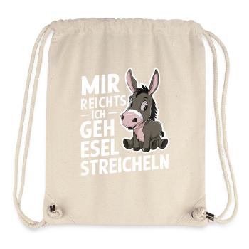 Donkey Donkey Mule Muli - Stanley/Stella Recycled Gym Bag - natural - Front