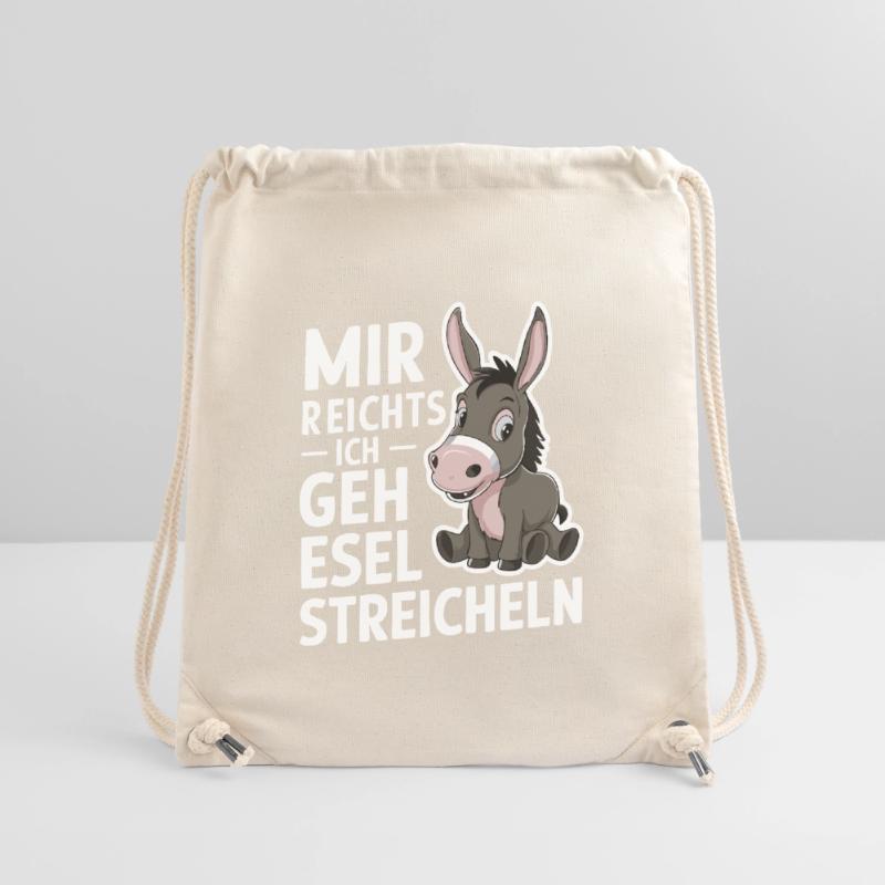 Esel Eselchen Maultier Muli Stanley/Stella recycelter Gym Bag