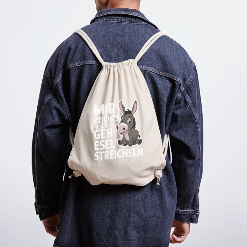 Esel Eselchen Maultier Muli Stanley/Stella recycelter Gym Bag