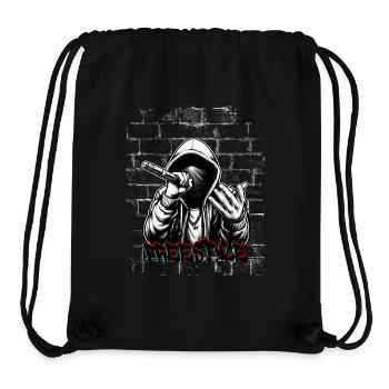 Freestyle - Stanley/Stella Recycled Gym Bag - black - Front