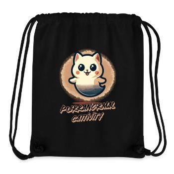 Funny Halloween Outfit Purranormal Cattivity - Stanley/Stella Recycled Gym Bag - black - Front