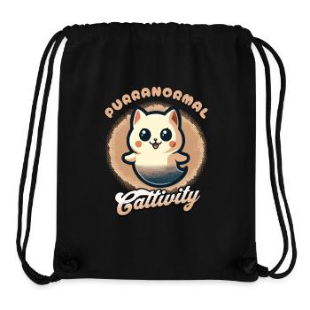 Funny Halloween Outfit Purranormal Cattivity - Stanley/Stella Recycled Gym Bag - black - Front