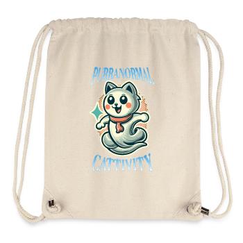 Funny Halloween Outfit Purranormal Cattivity - Stanley/Stella Recycled Gym Bag - natural - Front