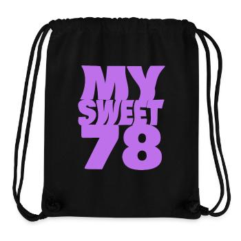 Sweet 78 - Stanley/Stella Recycled Gym Bag - black - Front