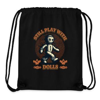 Still Playing With Dolls - Stanley/Stella recycelter Gym Bag - Schwarz - Vorne