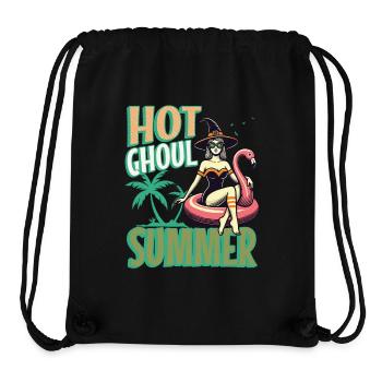 Hot Ghoul Summer Witch Flair - Stanley/Stella Recycled Gym Bag - black - Front