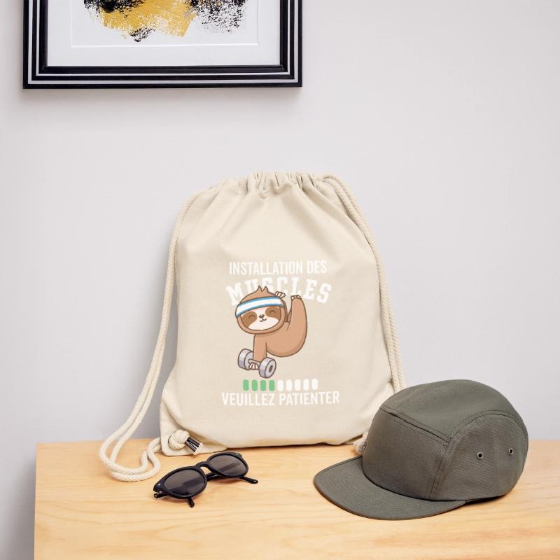 Muscle Installation Please Wait Stanley/Stella Recycled Gym Bag