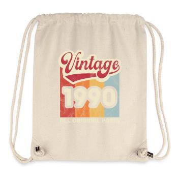 Vintage 1990 - Stanley/Stella Recycled Gym Bag - natural - Front