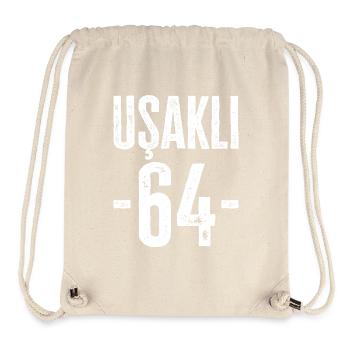 Uşak 64 – Traditionen aus Türkiye - Stanley/Stella recycelter Gym Bag - Naturweiß - Vorne