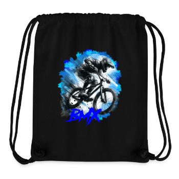 Vélo BMX - Sac à cordon recyclé Stanley/Stella - noir - Devant