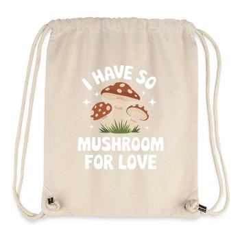 Pilz Pilze Funghi Champignon - Stanley/Stella recycelter Gym Bag - Naturweiß - Vorne