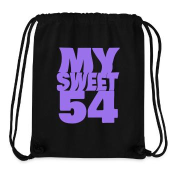 Birthday 54 - Stanley/Stella Recycled Gym Bag - black - Front