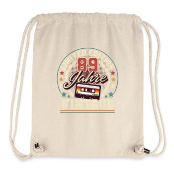 89. Geburtstag Vintage Limited Edition - Stanley/Stella recycelter Gym Bag - Naturweiß - Vorne