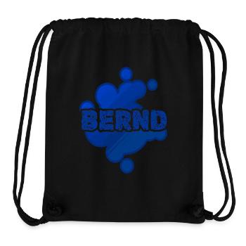 First name Bernd - Stanley/Stella Recycled Gym Bag - black - Front
