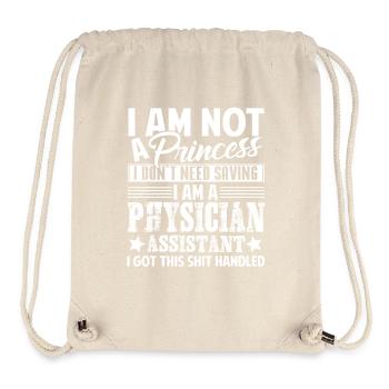 Physician Assistant Proud Physician Assistant - Stanley/Stella Recycled Gym Bag - natural - Front