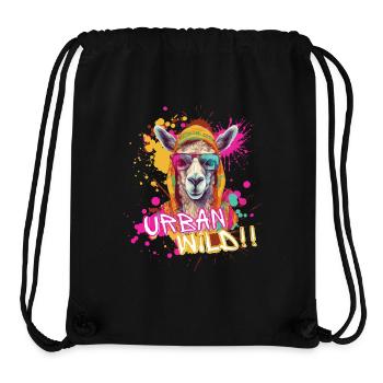 Urban Wild - Stanley/Stella recycelter Gym Bag - Schwarz - Vorne