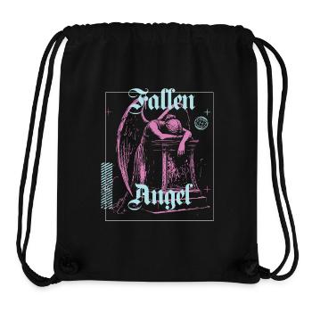 Himmlische Engelillustration - Stanley/Stella recycelter Gym Bag - Schwarz - Vorne