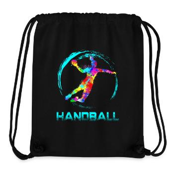 Handball Fem - Stanley/Stella Recycled Gym Bag - black - Front