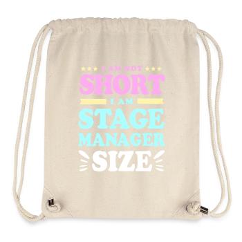 Theater Stage Manager Bühne - Stanley/Stella recycelter Gym Bag - Naturweiß - Vorne