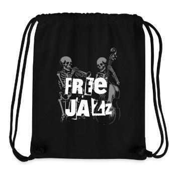 Free Jazz Skeletons Band - Stanley/Stella Recycled Gym Bag - black - Front