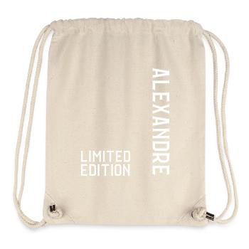 Alexandre lustiges Geschenk-T-Shirt Vorname Alexandre - Stanley/Stella recycelter Gym Bag - Naturweiß - Vorne