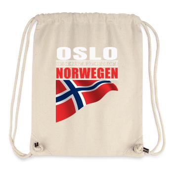 Oslo - Stanley/Stella Recycled Gym Bag - natural - Front