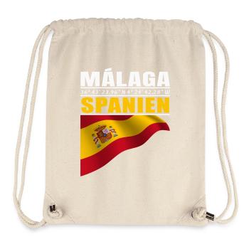 Malaga - Sac à cordon recyclé Stanley/Stella - blanc naturel - Devant