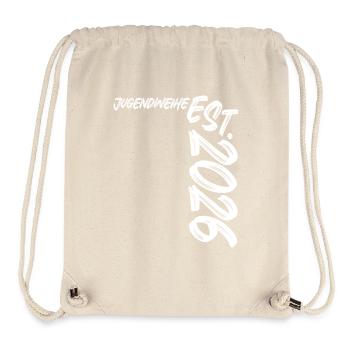 Jugendweihe Est. 2026 - Stanley/Stella recycelter Gym Bag - Naturweiß - Vorne