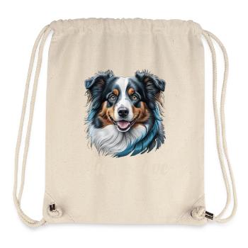 Aussie Love - Stanley/Stella Recycled Gym Bag - natural - Front