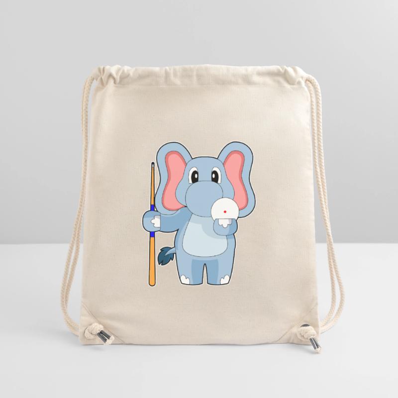 Elefant Billiard Queue Stanley/Stella recycelter Gym Bag