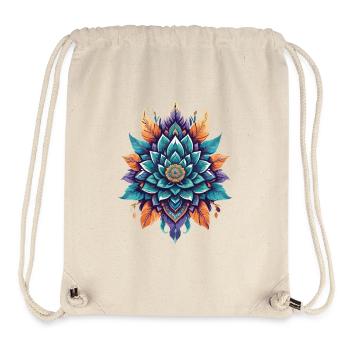 Spirituelle Lotus Lebensblume magische Ästhetik - Stanley/Stella recycelter Gym Bag - Naturweiß - Vorne