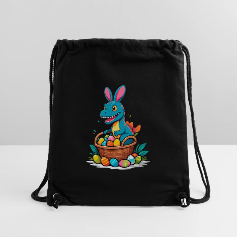 Iconic Easter Dinosaur Dinosaur Easter Bunny Stanley/Stella Recycled Gym Bag